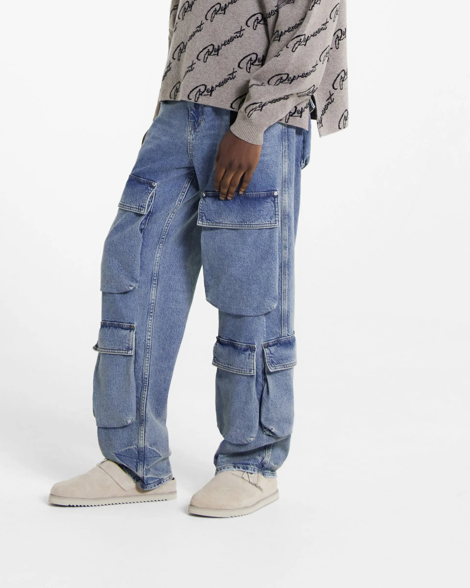 Represent R3 Cargo Denim -> Denim