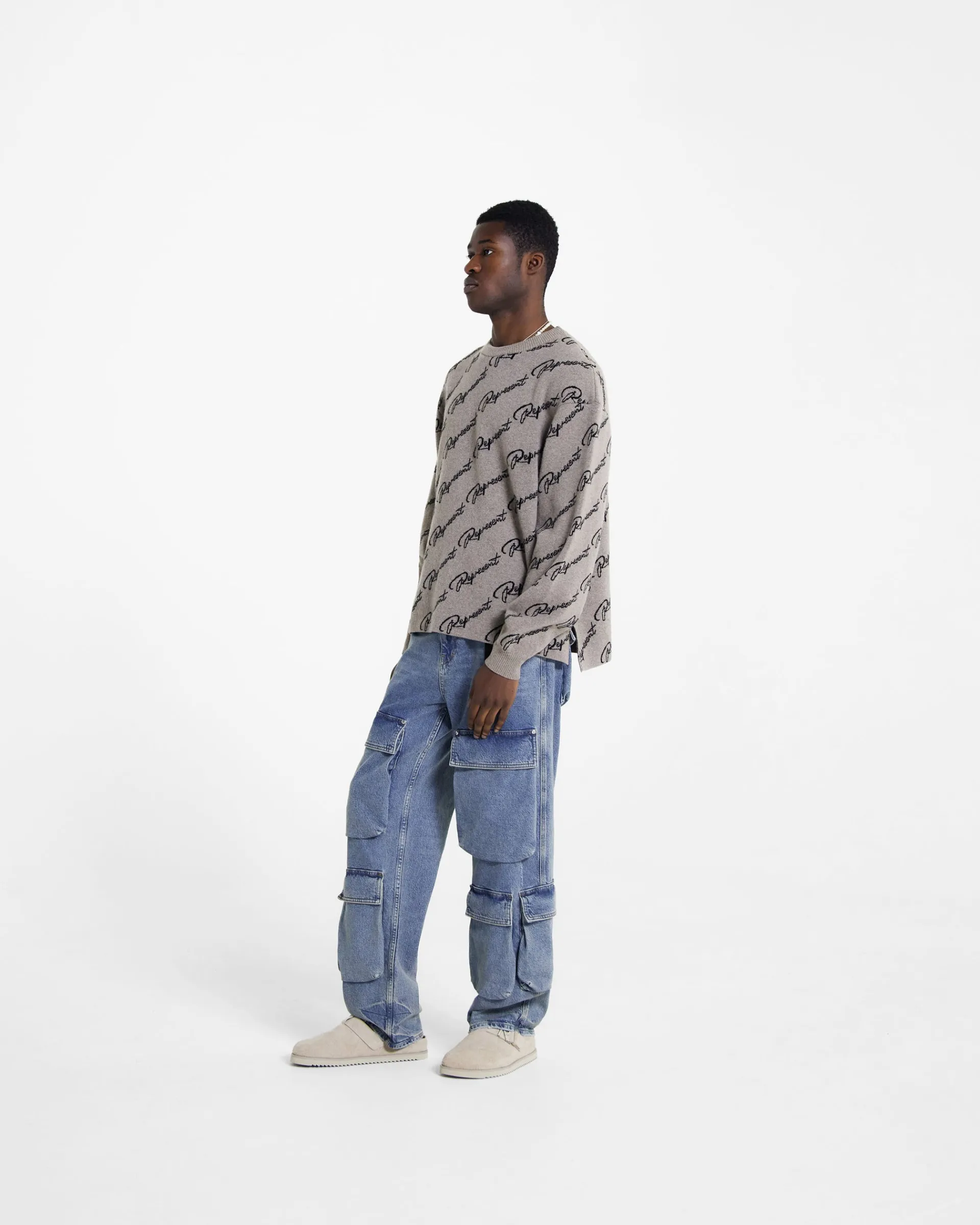 Represent R3 Cargo Denim -> Denim