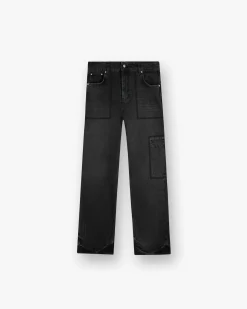 Represent R3 Drive Denim - Jet Black> Denim