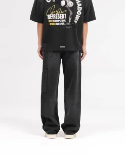 Represent R3 Drive Denim - Jet Black><noscript><img width=