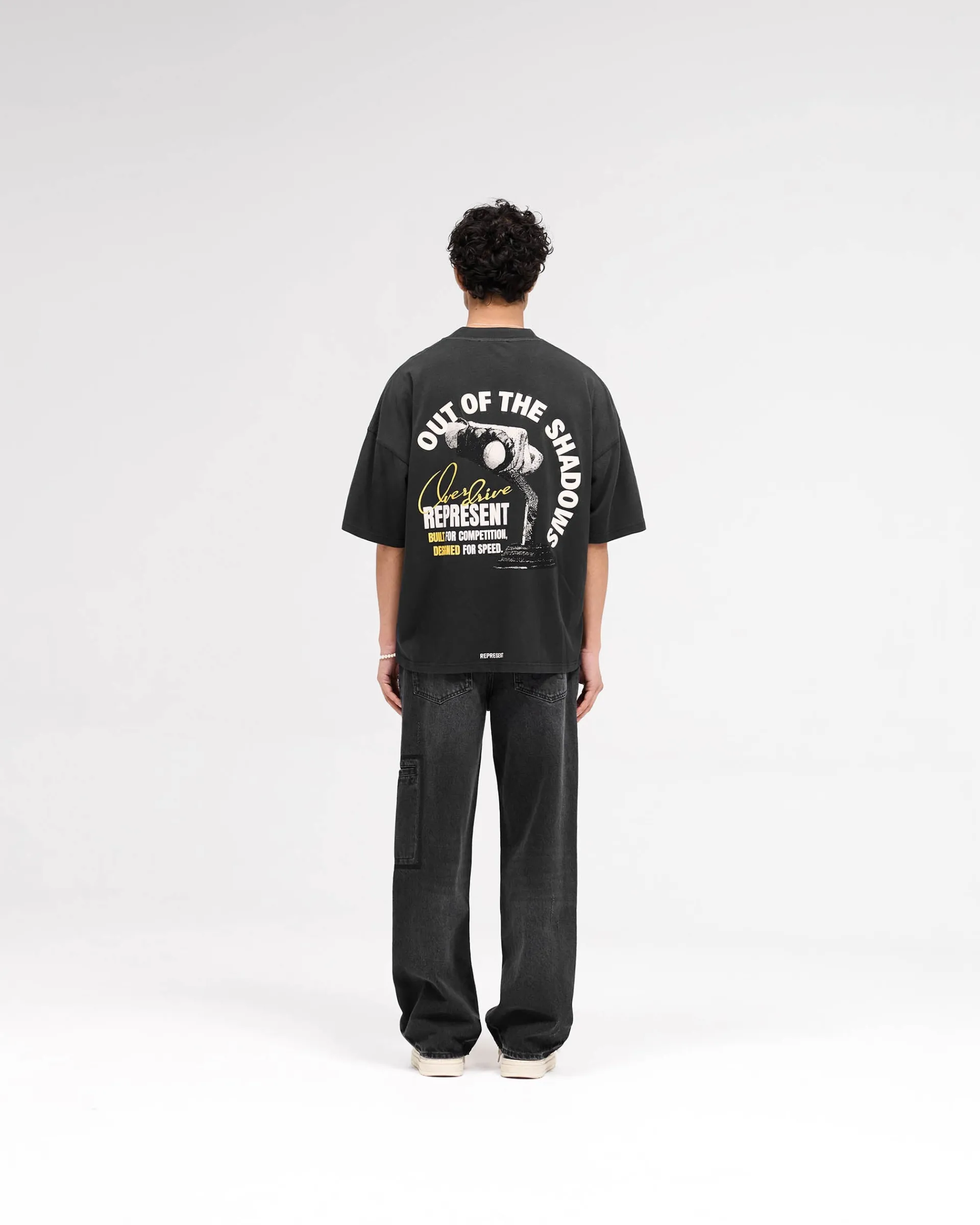 Represent R3 Drive Denim - Jet Black> Denim