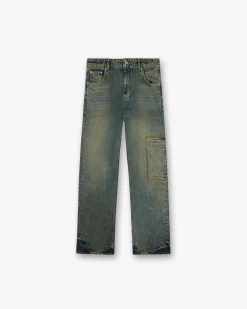 Represent R3 Drive Denim - Tobacco Blue> Denim
