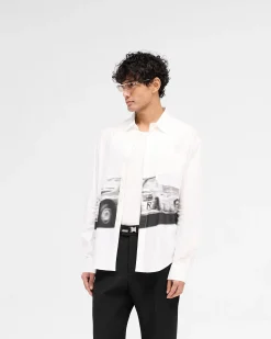 Represent Raceway Shirt - Off White> Shirts