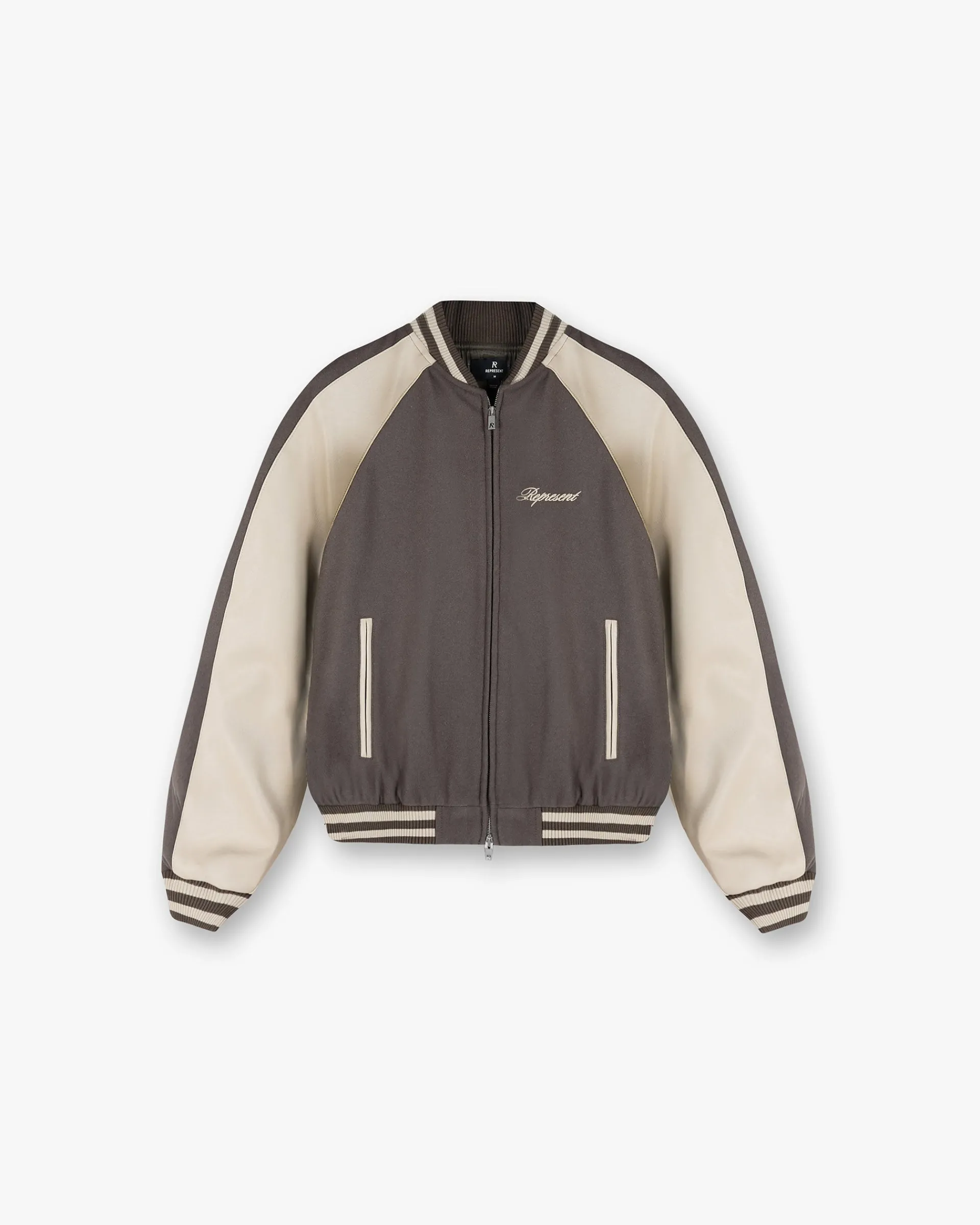 Represent Raglan Varsity Jacket -> Outerwear | Varsity Jackets