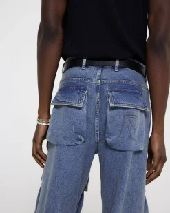 Represent R3Ca Cargo Denim -><noscript><img width=