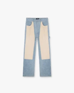 Represent R3C-V2 Colour Block Carpenter Denim -> Denim