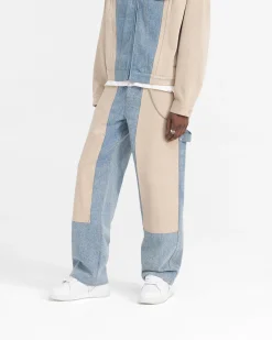Represent R3C-V2 Colour Block Carpenter Denim -> Denim