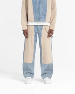 Represent R3C-V2 Colour Block Carpenter Denim -><noscript><img width=