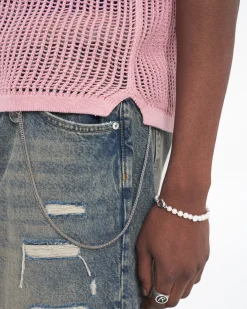 Represent R3D Double Destroyer Baggy Denim - Blue Cream><noscript><img width=