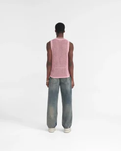 Represent R3D Double Destroyer Baggy Denim - Blue Cream><noscript><img width=