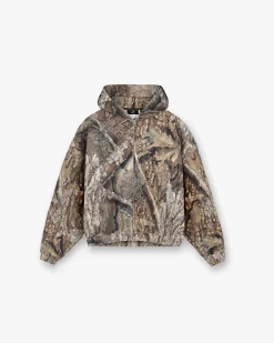 Represent Realtree® Zip Up Boxy Hoodie -> Hoodies
