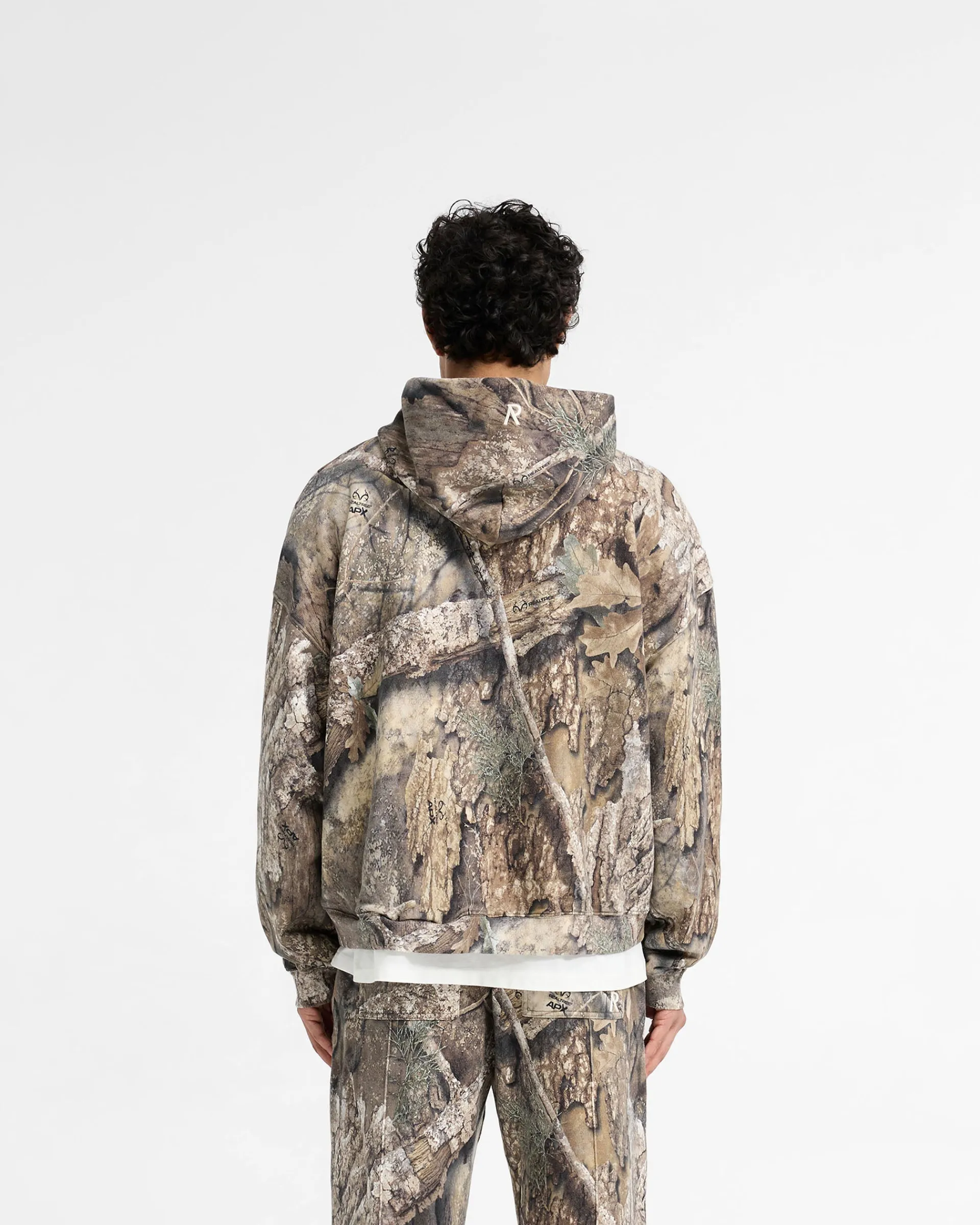 Represent Realtree® Zip Up Boxy Hoodie -> Hoodies