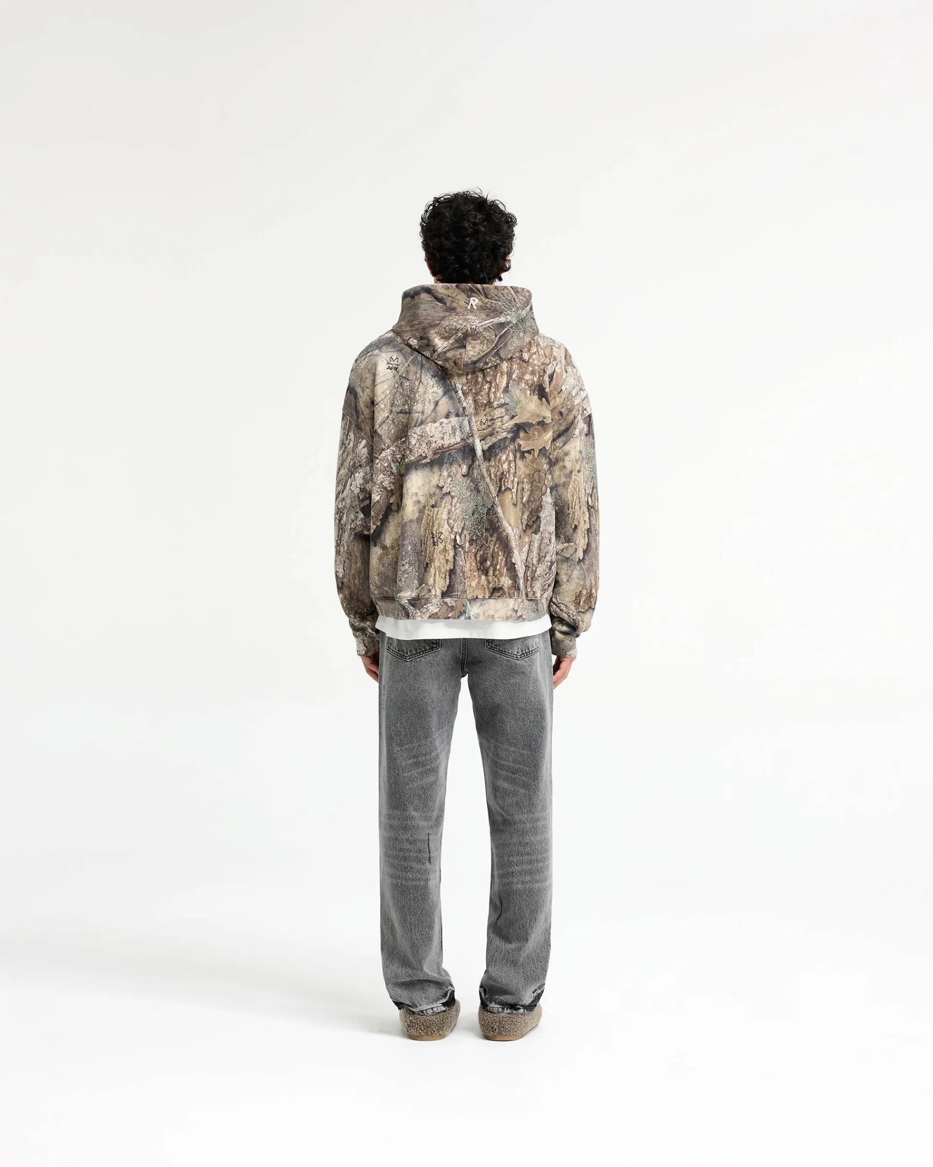 Represent Realtree® Zip Up Boxy Hoodie -> Hoodies
