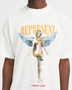 Represent Reborn T-Shirt - Flat White><noscript><img width=
