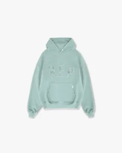 Represent Rep Applique Hoodie - Forest Green> Hoodies