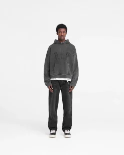 Represent Rep Applique Hoodie - Vintage Black><noscript><img width=