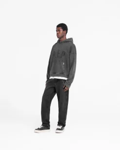 Represent Rep Applique Hoodie - Vintage Black><noscript><img width=