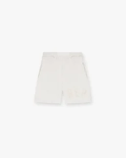 Represent Rep Applique Shorts - Cream Marl> Shorts