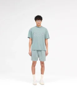 Represent Rep Applique Shorts - Forest Green><noscript><img width=