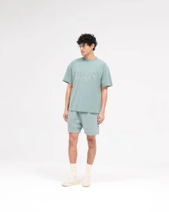 Represent Rep Applique Shorts - Forest Green><noscript><img width=