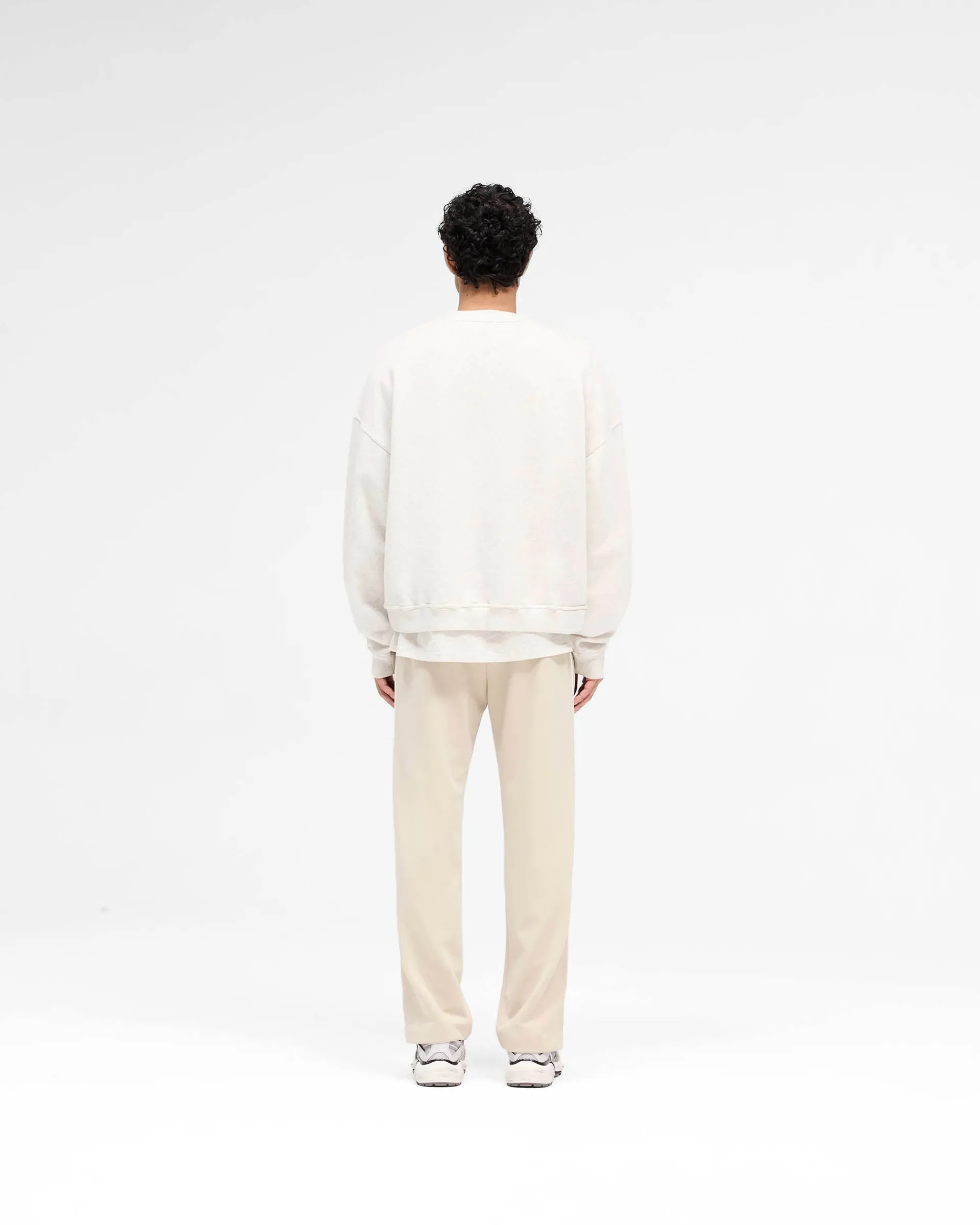 Represent Rep Applique Sweater - Cream Marl> Sweaters