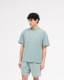 Represent Rep Applique T-Shirt - Forest Green> T-Shirts