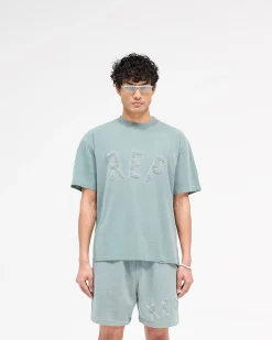 Represent Rep Applique T-Shirt - Forest Green><noscript><img width=