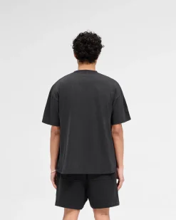 Represent Rep Applique T-Shirt - Off Black><noscript><img width=