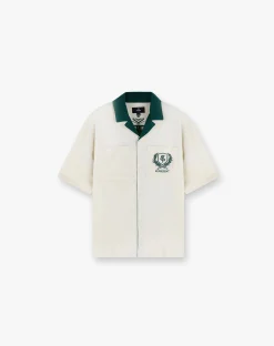 Represent Crest Shirt - Antique White> Shirts
