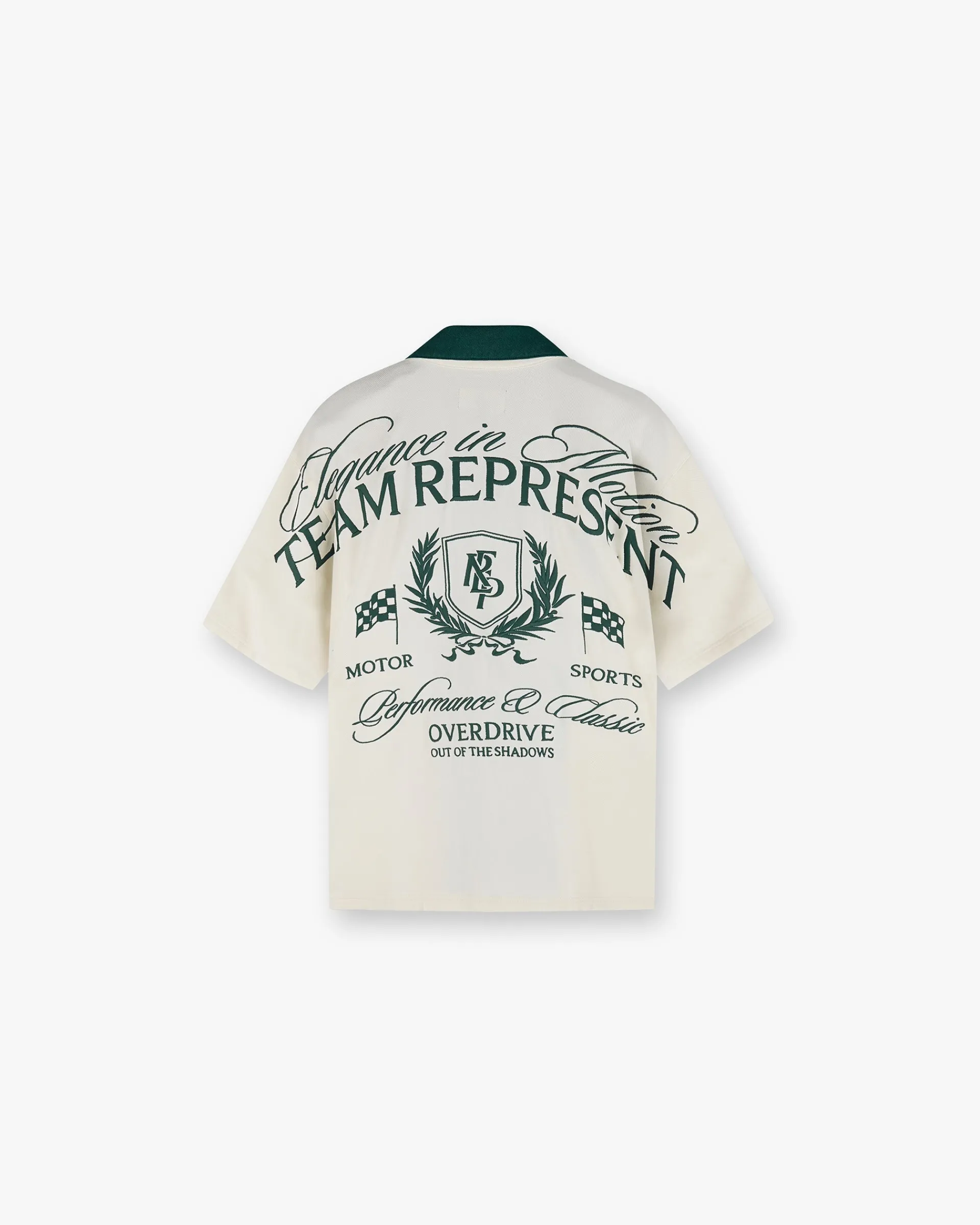 Represent Crest Shirt - Antique White> Shirts