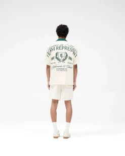 Represent Crest Shirt - Antique White><noscript><img width=