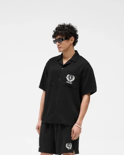 Represent Crest Shirt - Jet Black><noscript><img width=