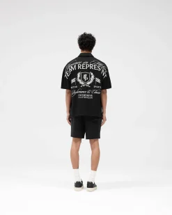 Represent Crest Shirt - Jet Black><noscript><img width=