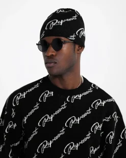 Represent Jacquard Sweater -><noscript><img width=