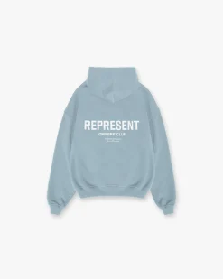 Represent Owners Club Hoodie - Powder Blue> Hoodies