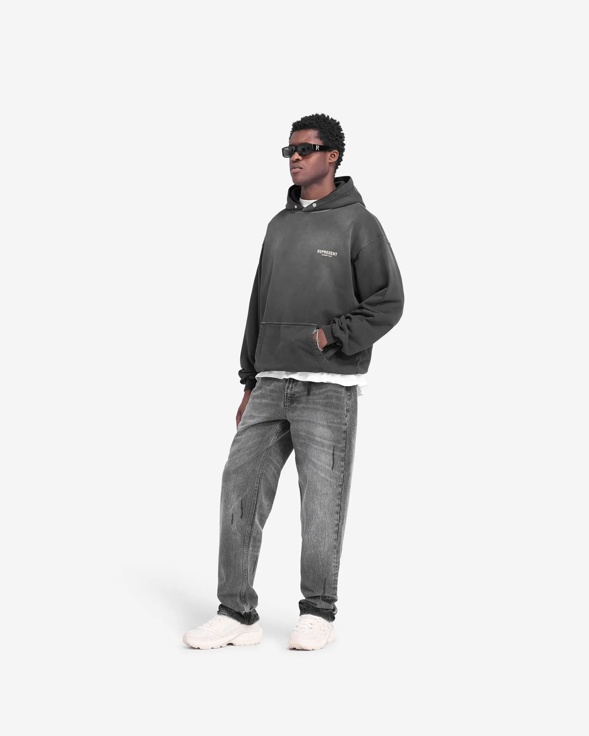 Represent Owners Club Hoodie - Aged Black> Hoodies