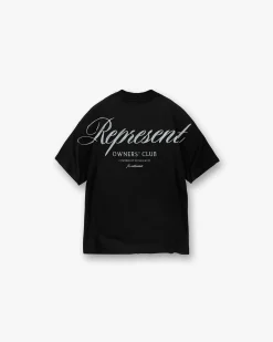 Represent Owners Club Script T-Shirt -> T-Shirts