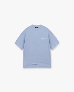 Represent Owners Club Script T-Shirt - Dusty Blue> T-Shirts