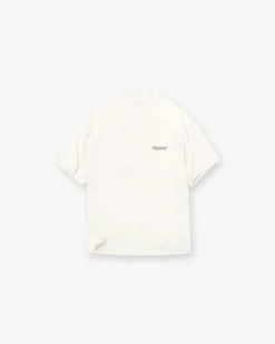 Represent Owners Club Script T-Shirt - Flat White> T-Shirts