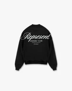 Represent Owners Club Script Sweater -> Sweaters