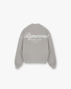 Represent Owners Club Script Sweater -> Sweaters