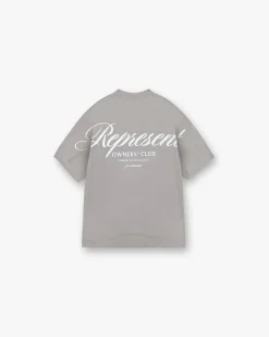 Represent Owners Club Script T-Shirt -> T-Shirts
