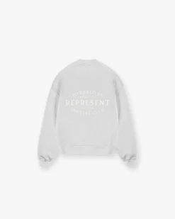 Represent Owners Club Stamp Sweater - Ash Grey> Sweaters