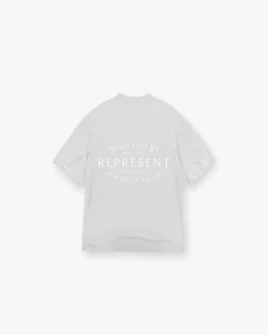 Represent Owners Club Stamp T-Shirt - Ash Grey> T-Shirts