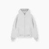 Represent Owners Club Stamp Zip Up Hoodie - Ash Grey> Hoodies