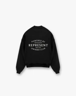 Represent Owners Club Stamp Sweater - Jet Black> Sweaters