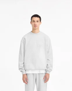 Represent Owners Club Stamp Sweater - Ash Grey><noscript><img width=