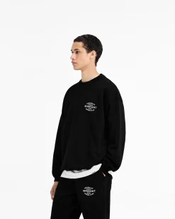 Represent Owners Club Stamp Sweater - Jet Black><noscript><img width=