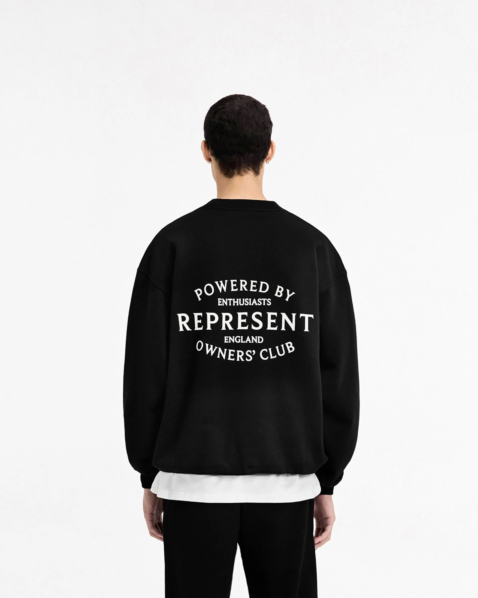 Represent Owners Club Stamp Sweater - Jet Black> Sweaters