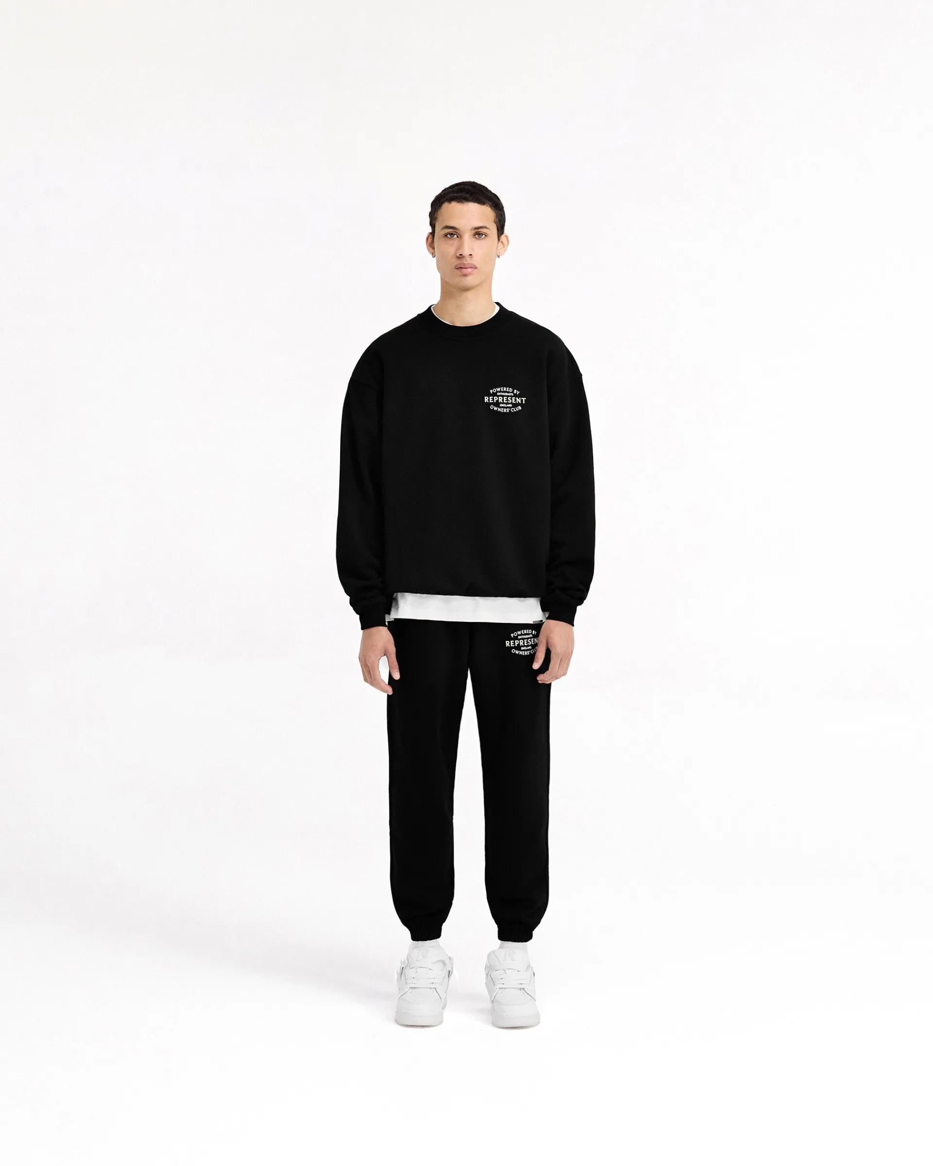Represent Owners Club Stamp Sweater - Jet Black> Sweaters